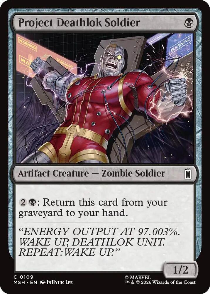 Project Deathlok Soldier (109) [Marvel Super Heroes]