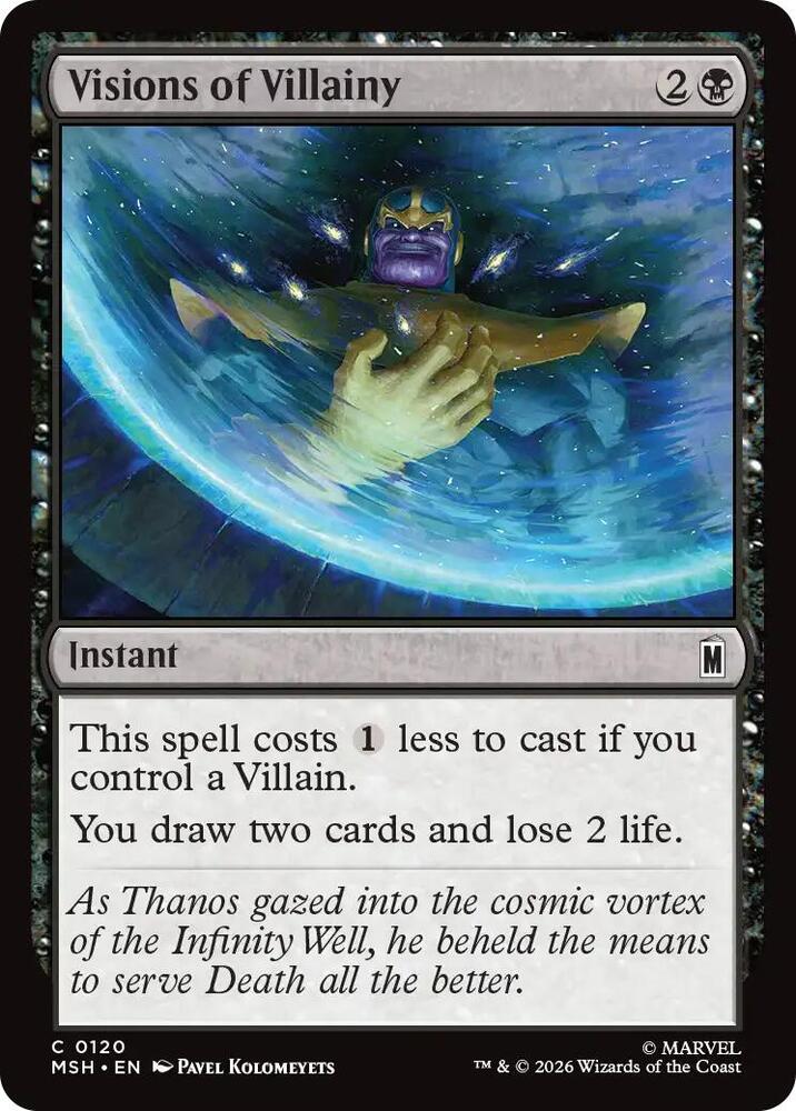 Visions of Villainy (120) [Marvel Super Heroes]