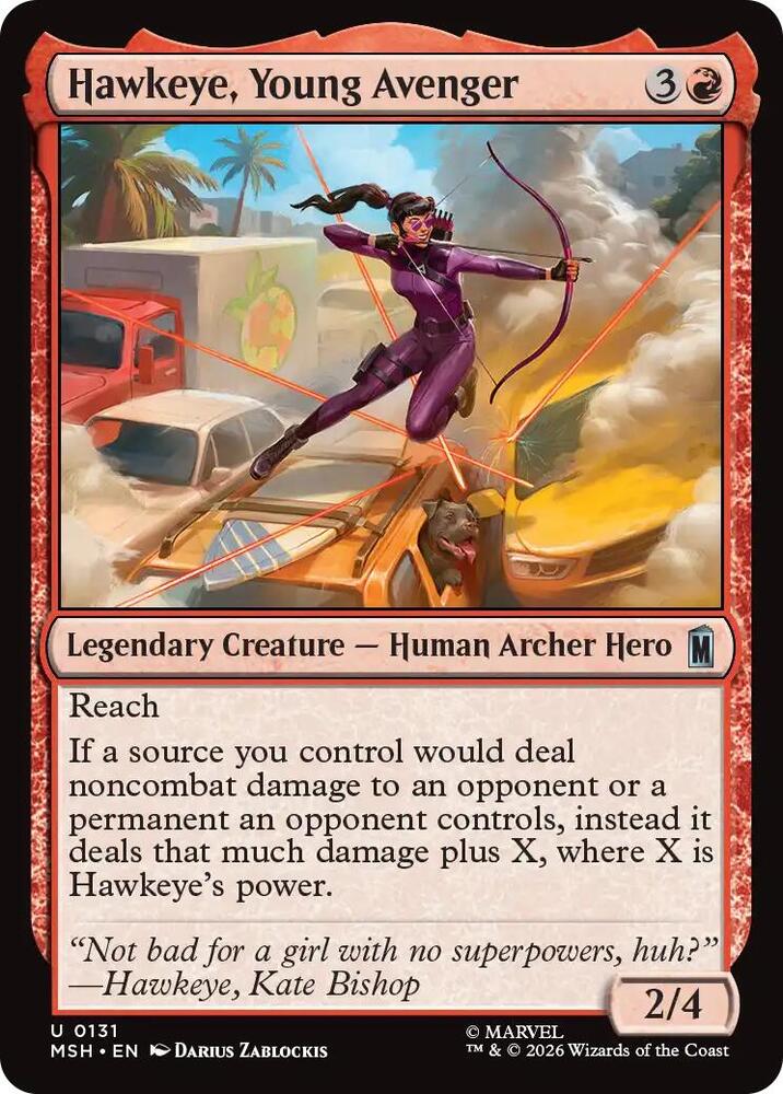 Hawkeye, Young Avenger (131) [Marvel Super Heroes]