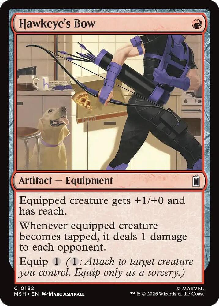 Hawkeye's Bow (132) [Marvel Super Heroes]