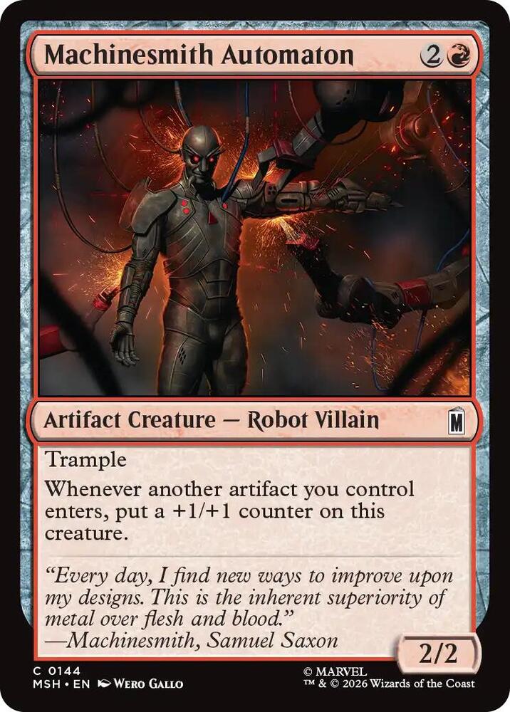 Machinesmith Automaton (144) [Marvel Super Heroes]