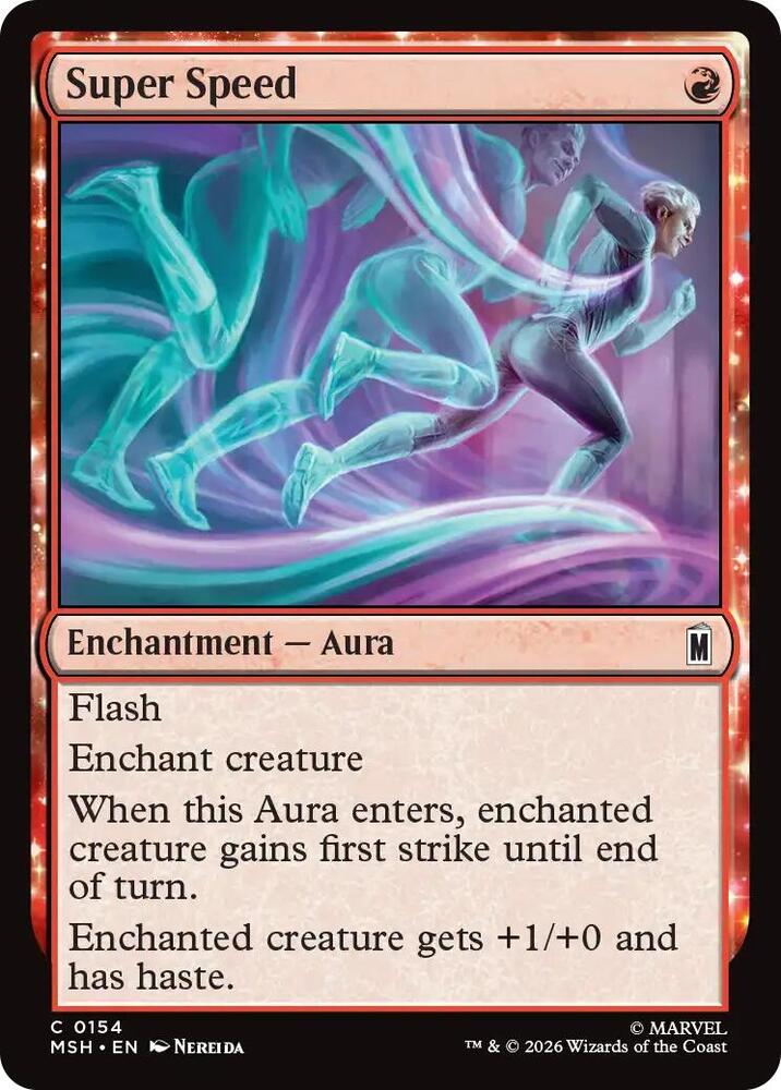 Super Speed (154) [Marvel Super Heroes]