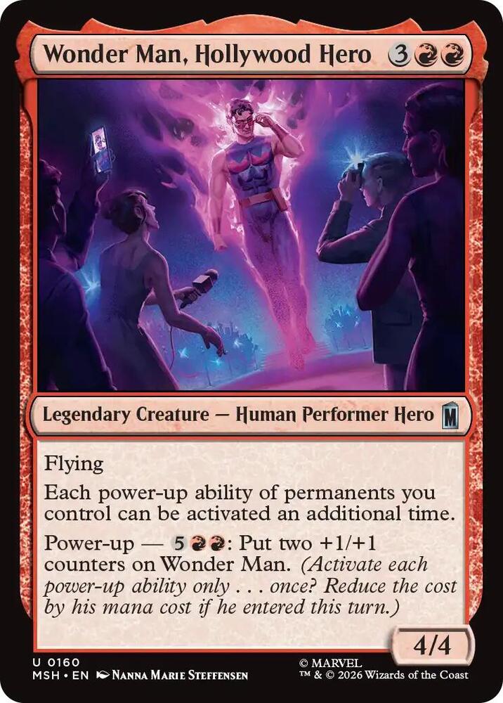 Wonder Man, Hollywood Hero (160) [Marvel Super Heroes]
