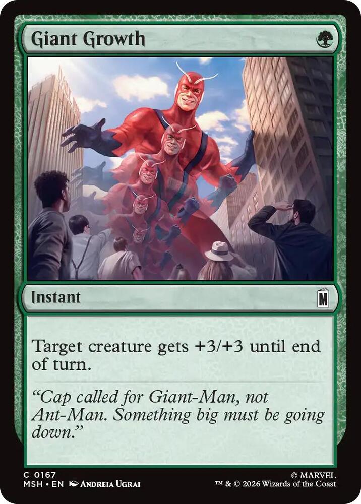 Giant Growth (167) [Marvel Super Heroes]
