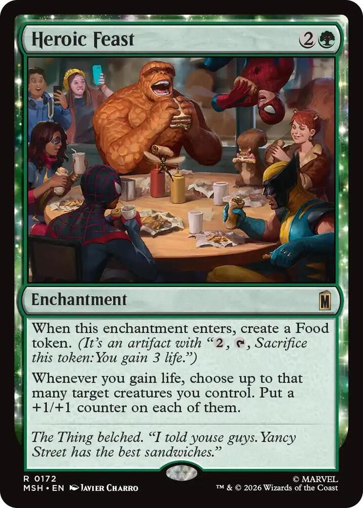Heroic Feast (172) [Marvel Super Heroes]