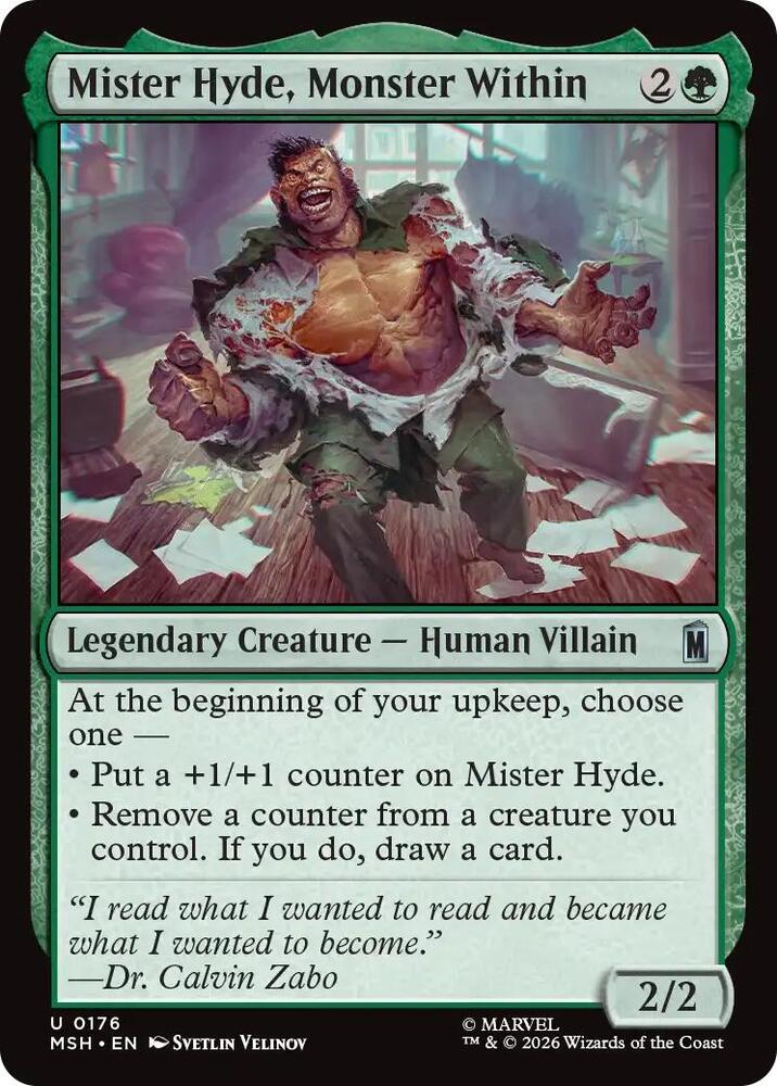 Mister Hyde, Monster Within (176) [Marvel Super Heroes]