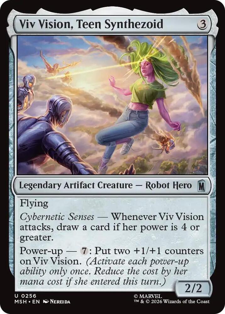 Viv Vision, Teen Synthezoid (256) [Marvel Super Heroes]