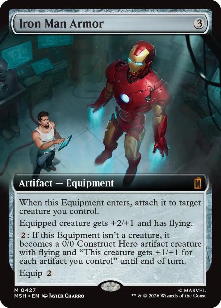 Iron Man Armor (Extended Art) (427) [Marvel Super Heroes]