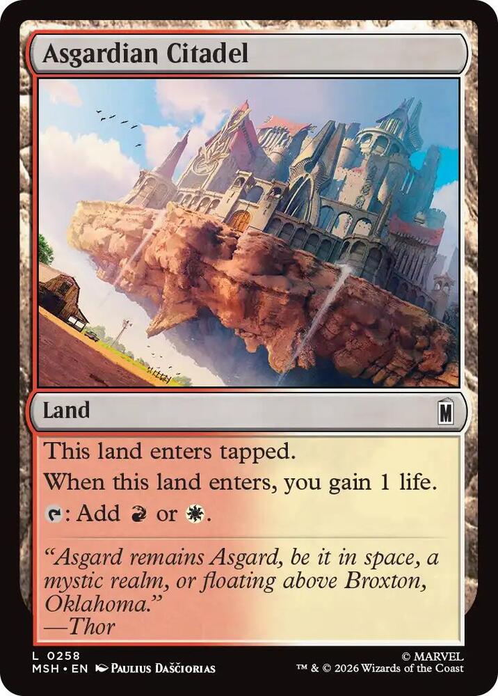 Asgardian Citadel (258) [Marvel Super Heroes]