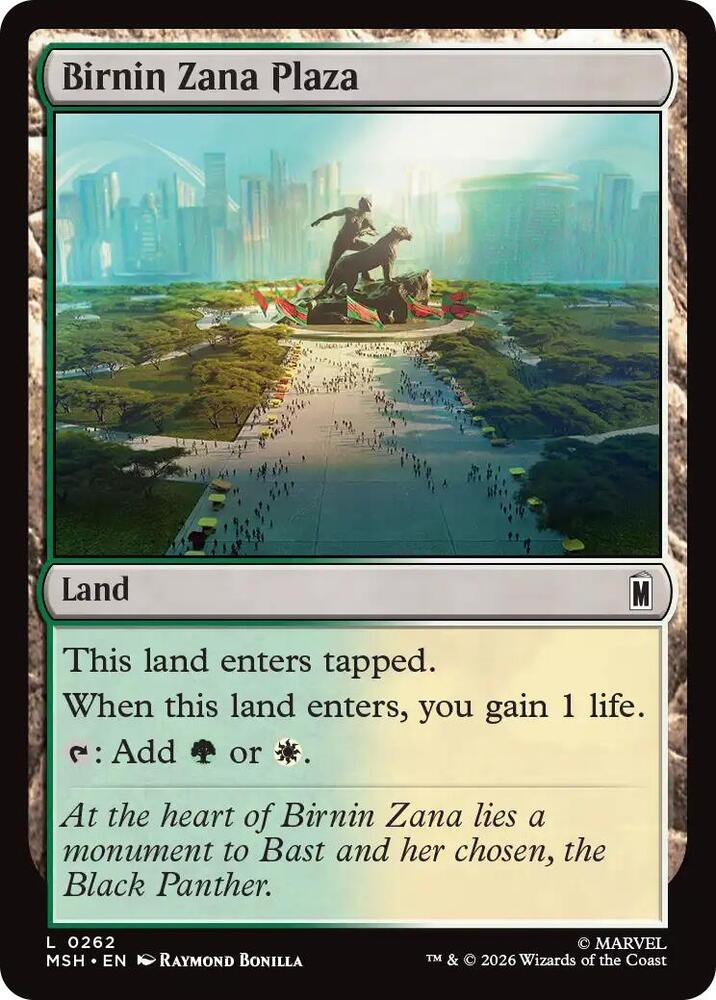 Birnin Zana Plaza (262) [Marvel Super Heroes]