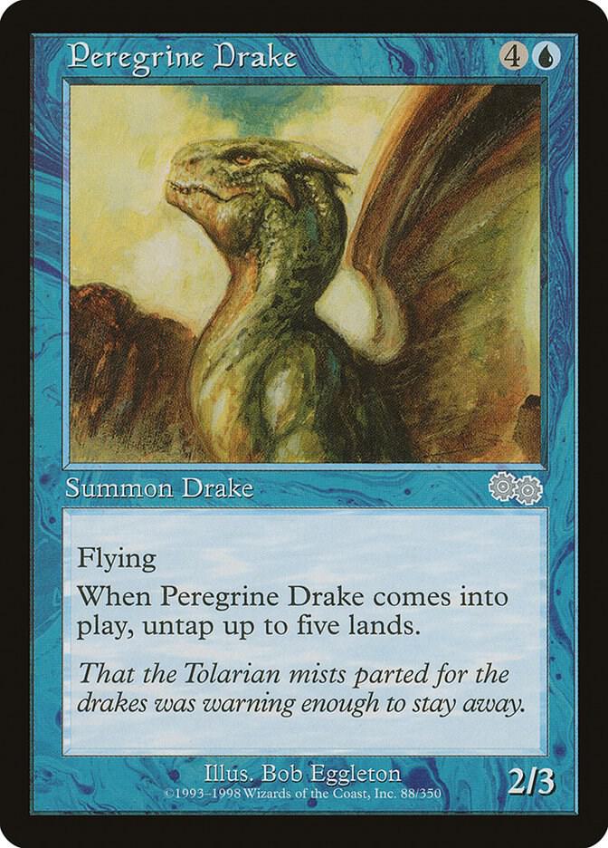 Peregrine Drake (88) [Urza's Saga]