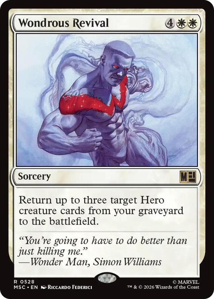Wondrous Revival (528) [Marvel Super Heroes Commander]