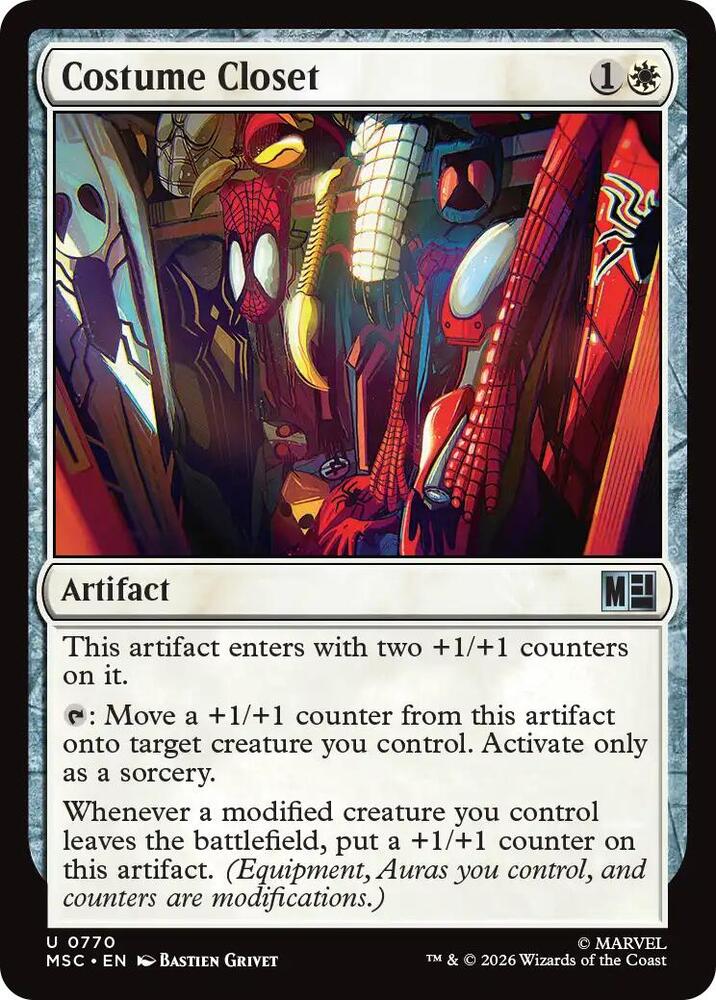 Costume Closet (770) [Marvel Super Heroes Commander]