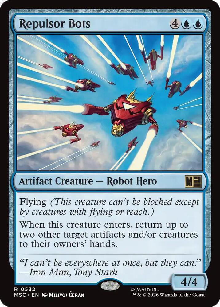 Repulsor Bots (532) [Marvel Super Heroes Commander]