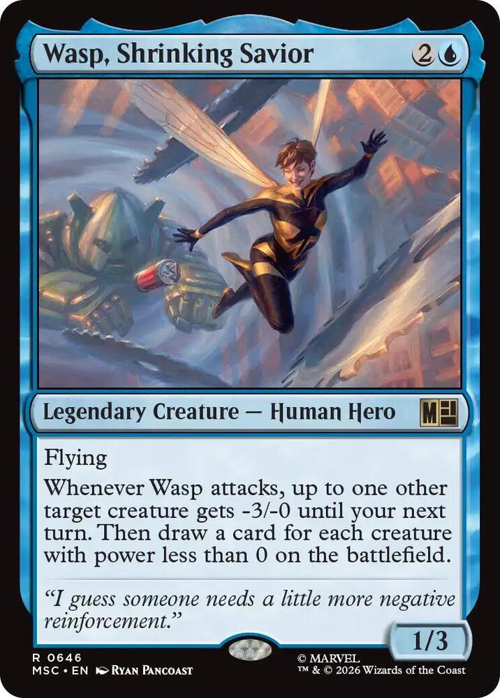 Wasp, Shrinking Savior (646) [Marvel Super Heroes Commander]