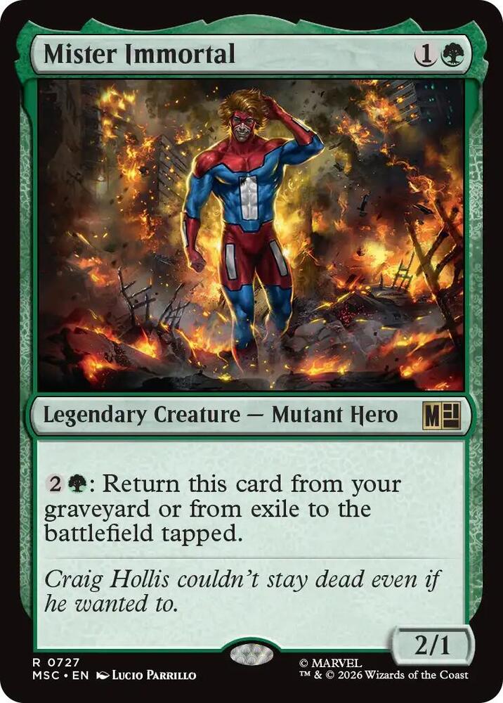 Mister Immortal (727) [Marvel Super Heroes Commander]