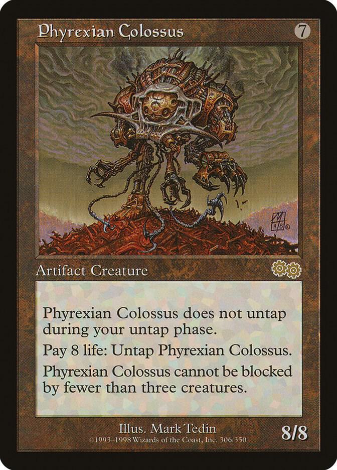 Phyrexian Colossus (305) [Urza's Saga]