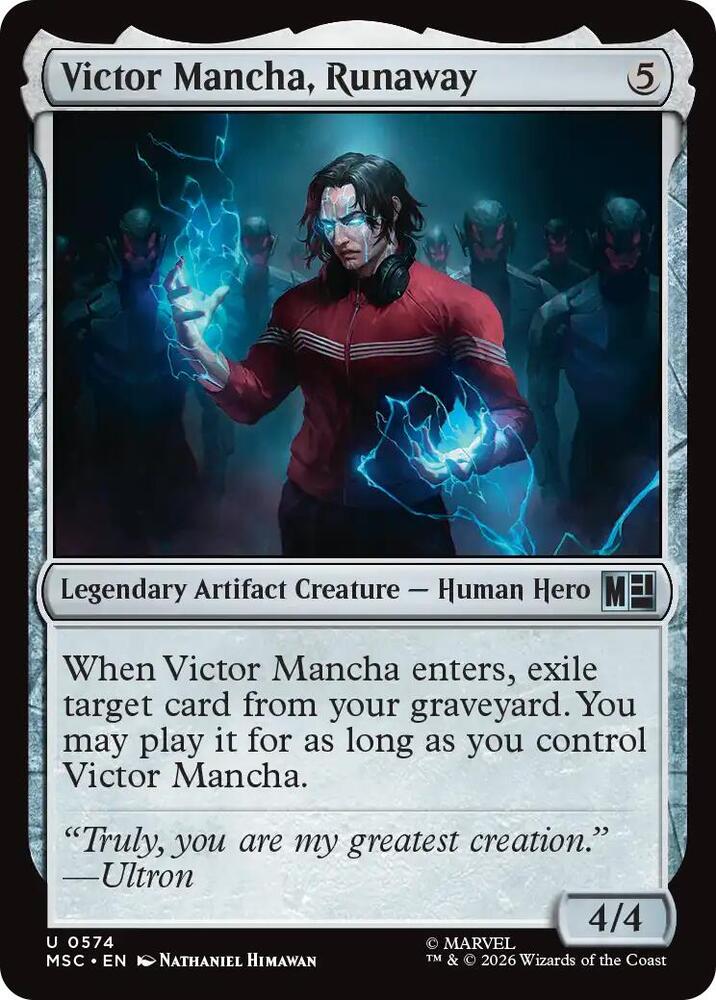 Victor Mancha, Runaway (574) [Marvel Super Heroes Commander]