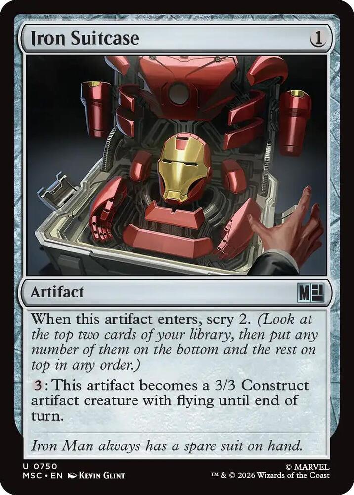 Iron Suitcase (750) [Marvel Super Heroes Commander]