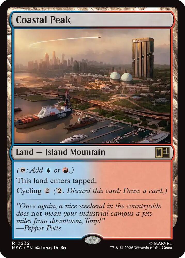 Coastal Peak (232) [Marvel Super Heroes Commander]