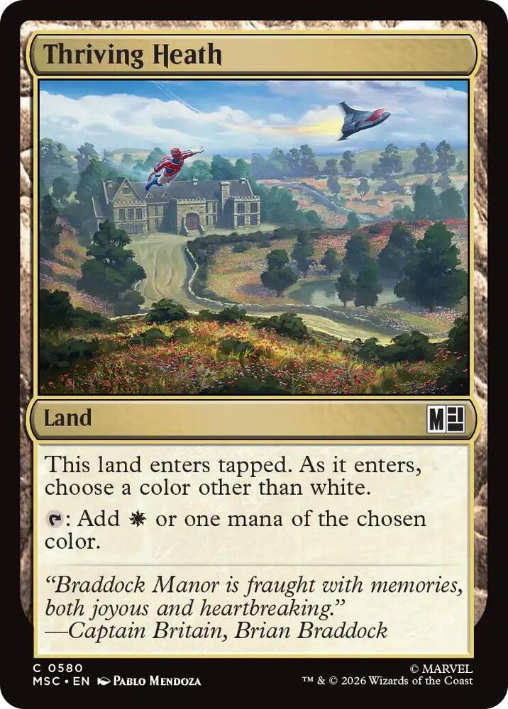 Thriving Heath (580) [Marvel Super Heroes Commander]