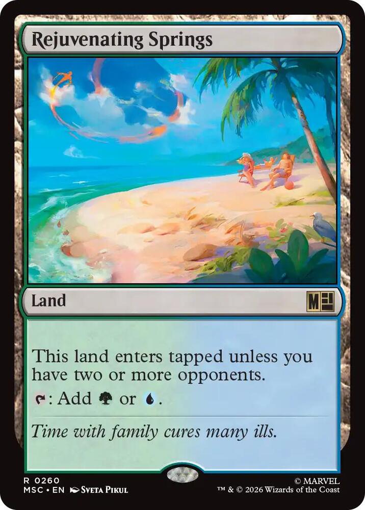 Rejuvenating Springs (260) [Marvel Super Heroes Commander]