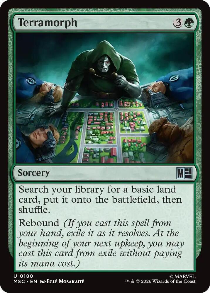 Terramorph (Surge Foil) (180) [Marvel Super Heroes Commander]