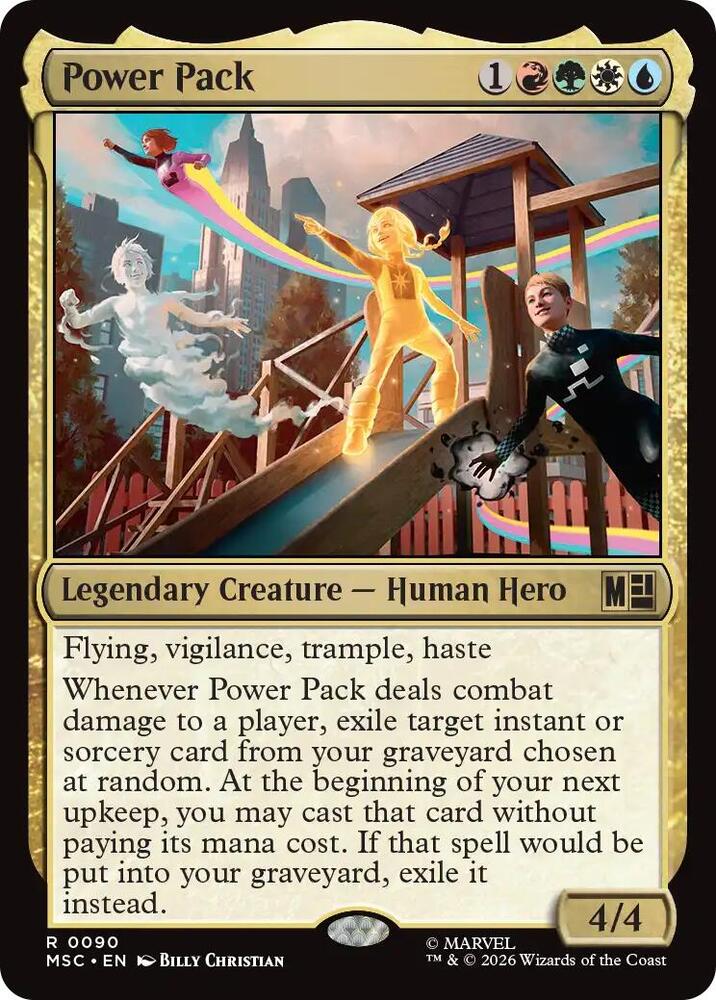 Power Pack (90) [Marvel Super Heroes Commander]