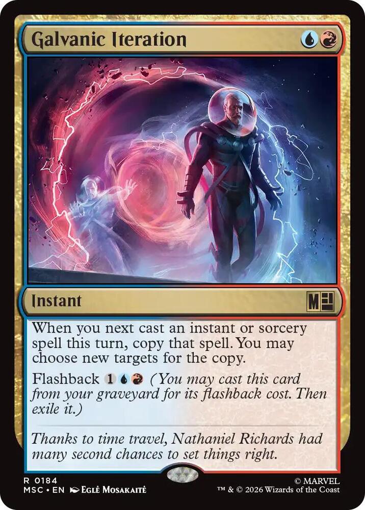 Galvanic Iteration (Surge Foil) (184) [Marvel Super Heroes Commander]