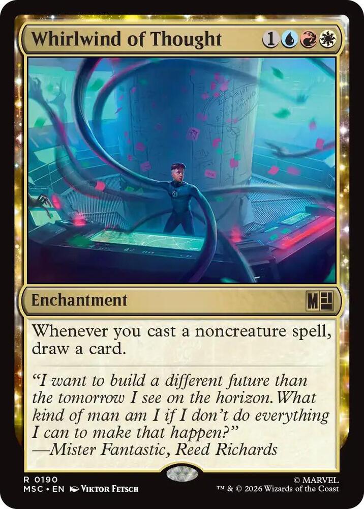 Whirlwind of Thought (Surge Foil) (190) [Marvel Super Heroes Commander]