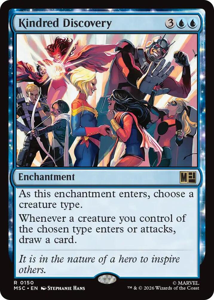 Kindred Discovery (Surge Foil) (150) [Marvel Super Heroes Commander]
