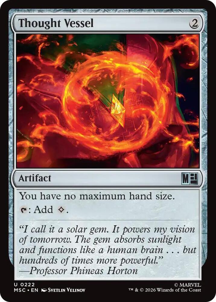 Thought Vessel (Surge Foil) (222) [Marvel Super Heroes Commander]