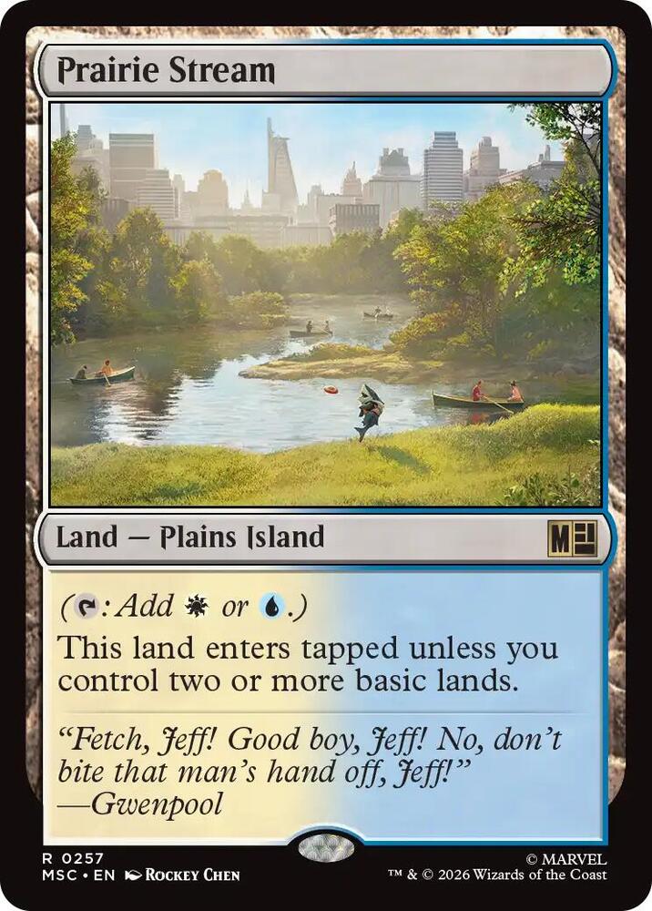 Prairie Stream (Surge Foil) (257) [Marvel Super Heroes Commander]