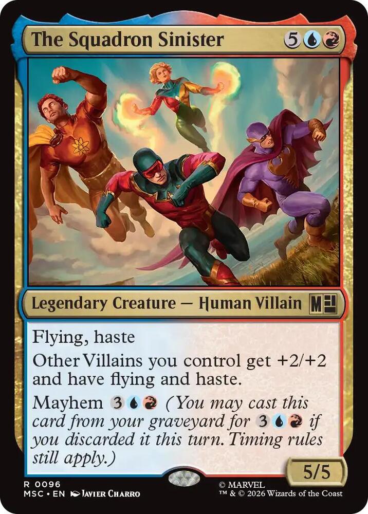 The Squadron Sinister (96) [Marvel Super Heroes Commander]