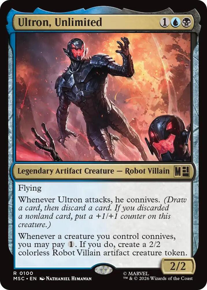Ultron, Unlimited (100) [Marvel Super Heroes Commander]
