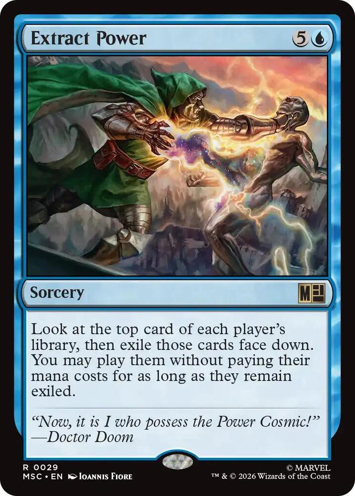 Extract Power (Surge Foil) (29) [Marvel Super Heroes Commander]