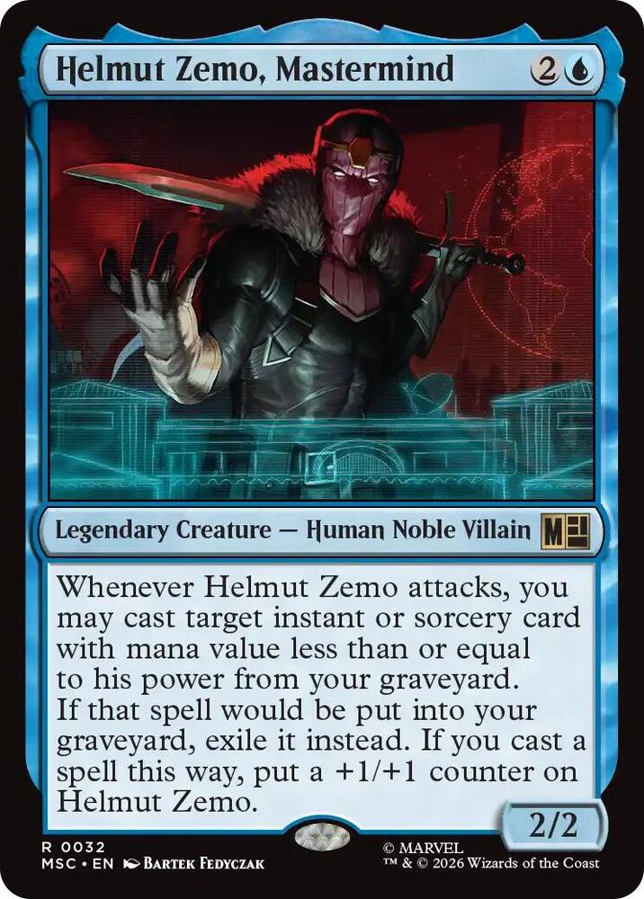 Helmut Zemo, Mastermind (32) [Marvel Super Heroes Commander]