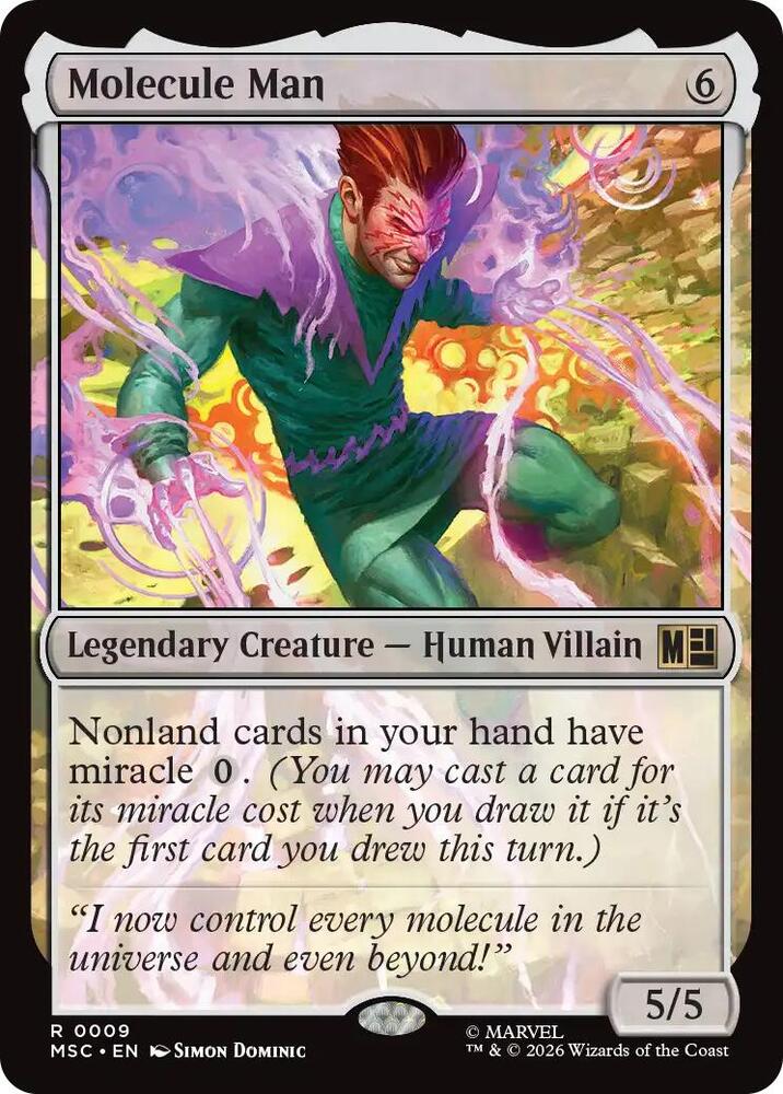 Molecule Man (9) [Marvel Super Heroes Commander]