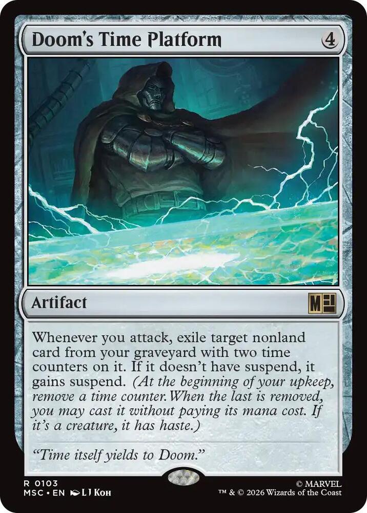 Doom's Time Platform (Surge Foil) (103) [Marvel Super Heroes Commander]