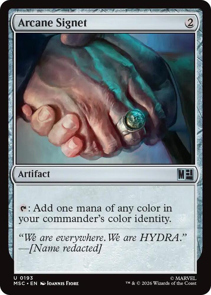 Arcane Signet (0193) [Marvel Super Heroes Commander]