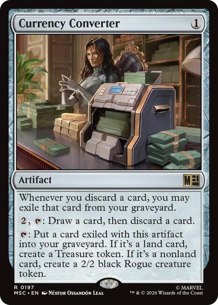 Currency Converter (197) [Marvel Super Heroes Commander]