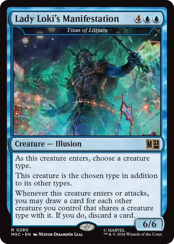 Lady Loki's Manifestation - Titan of Littjara (280) [Marvel Super Heroes Commander]