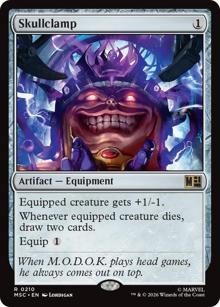 Skullclamp (210) [Marvel Super Heroes Commander]