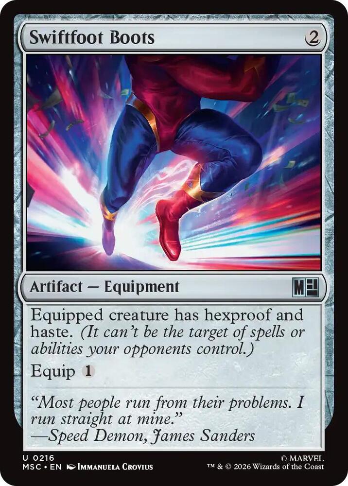Swiftfoot Boots (216) [Marvel Super Heroes Commander]