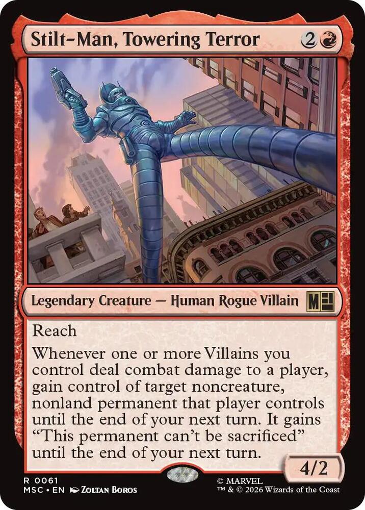 Stilt-Man, Towering Terror (61) [Marvel Super Heroes Commander]