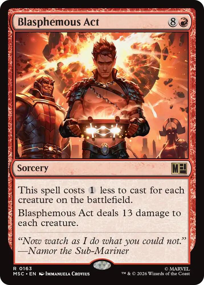 Blasphemous Act (163) [Marvel Super Heroes Commander]