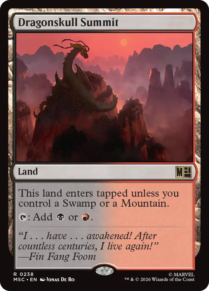 Dragonskull Summit (238) [Marvel Super Heroes Commander]