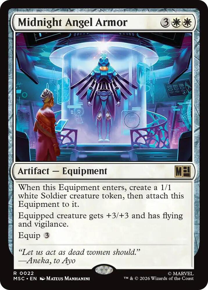 Midnight Angel Armor (22) [Marvel Super Heroes Commander]