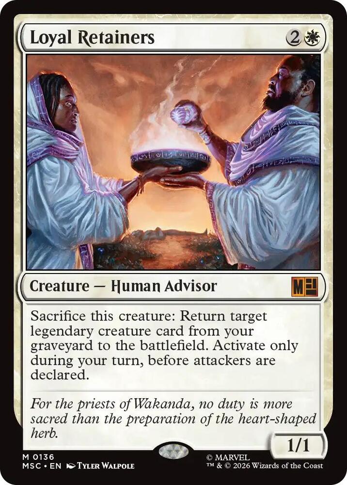 Loyal Retainers (136) [Marvel Super Heroes Commander]