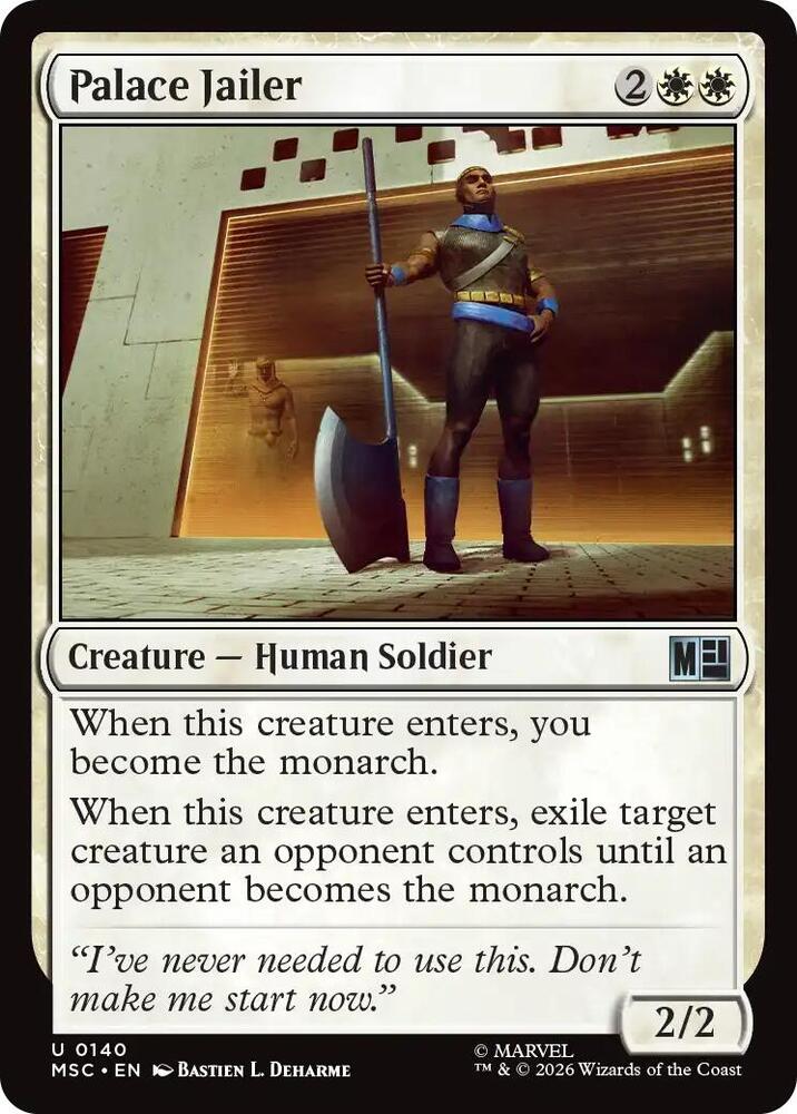 Palace Jailer (140) [Marvel Super Heroes Commander]